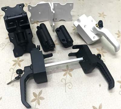 Plastic Hinges and Latches